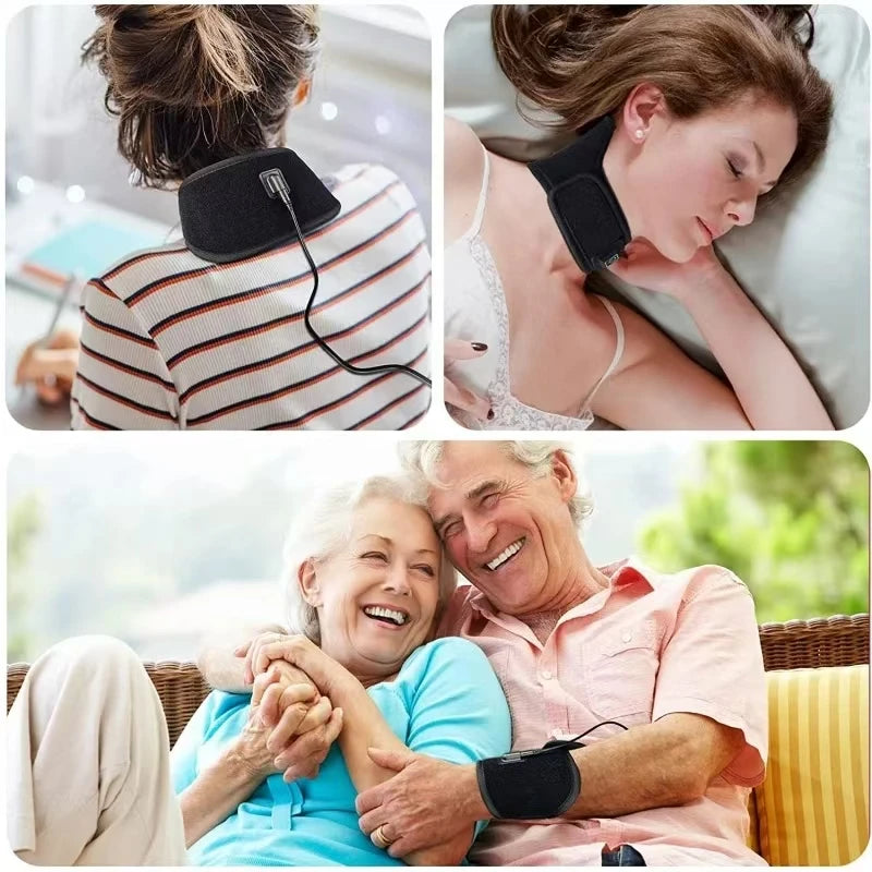 20 PCS LEDs Red Light Therapy Belt for Neck Pain Relief Neck Massager Wearable Wrap Relax Neck Muscl LED Light Beauty Devices