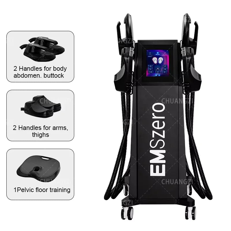 HIEMT EMSZERO RF High Intensity EVibration Pulse Electromagnetic Body Shaping Professional Muscle Growth And Fat Burning  Machin